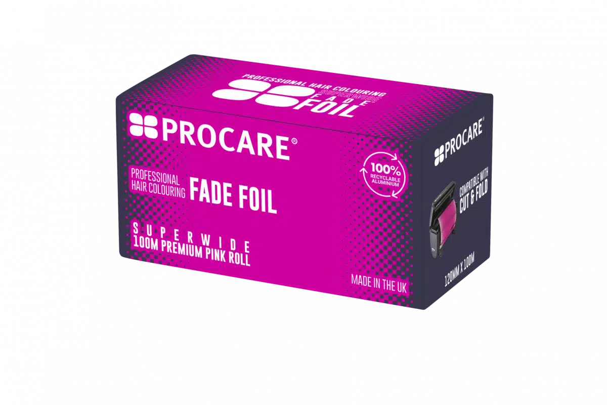 Procare Premium Pink Fade Foil Roll 120mm X 100m