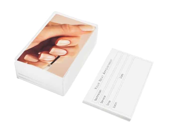 Agenda Beauty Appointment Cards Nails (100)