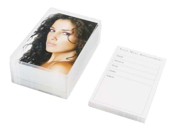 Agenda Hair Appointment Cards Brunette (100)