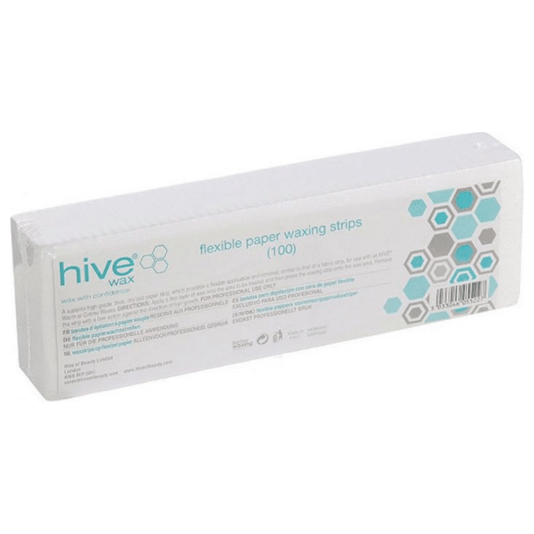 Hive Flexible Paper Waxing Strips (100)