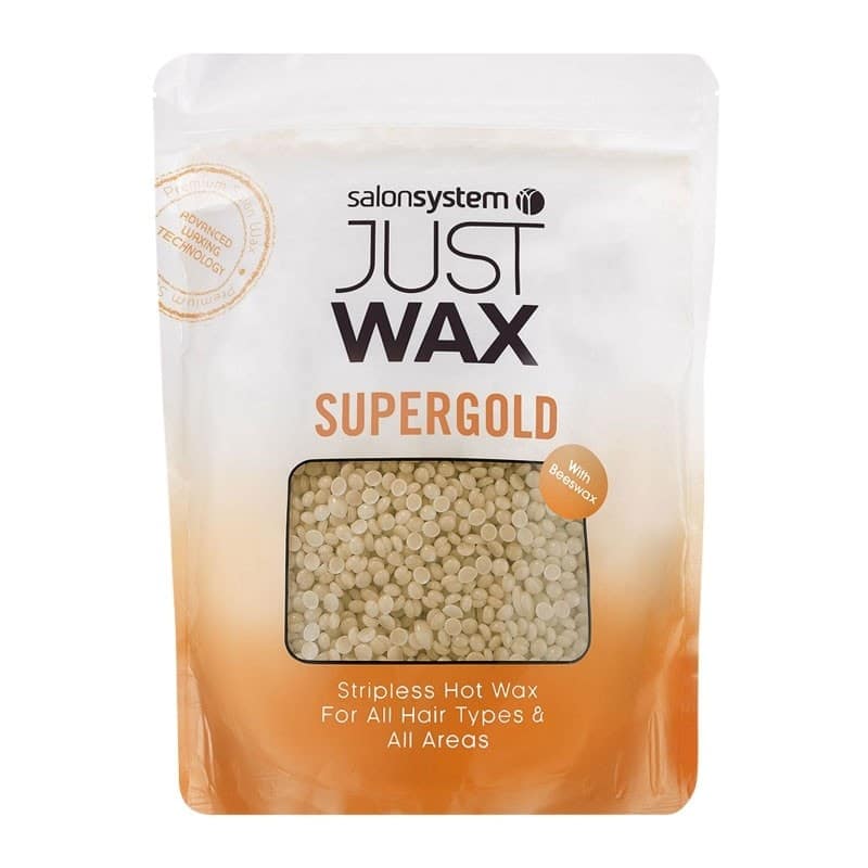 Salon System Just Wax Supergold Stripless Hot Wax 700g
