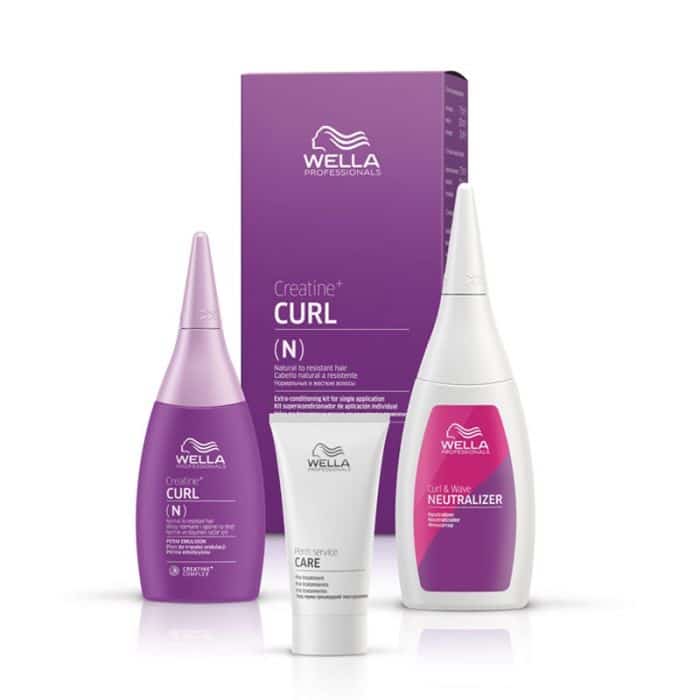 Wella Professionals CREATINE+ CURL Coloured and Sensitized Hair Kit