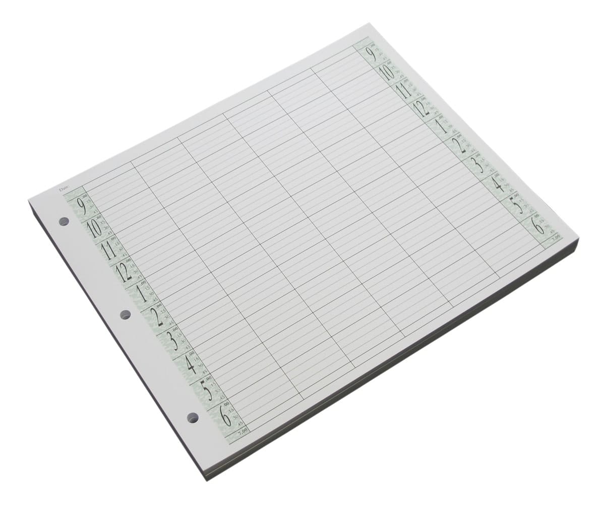 Agenda Loose Leaf Appointment Refill Pages 6 Column 3 Hole (100)