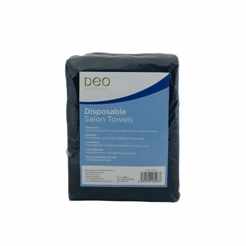 Deo Disposable Towels - Black (50)
