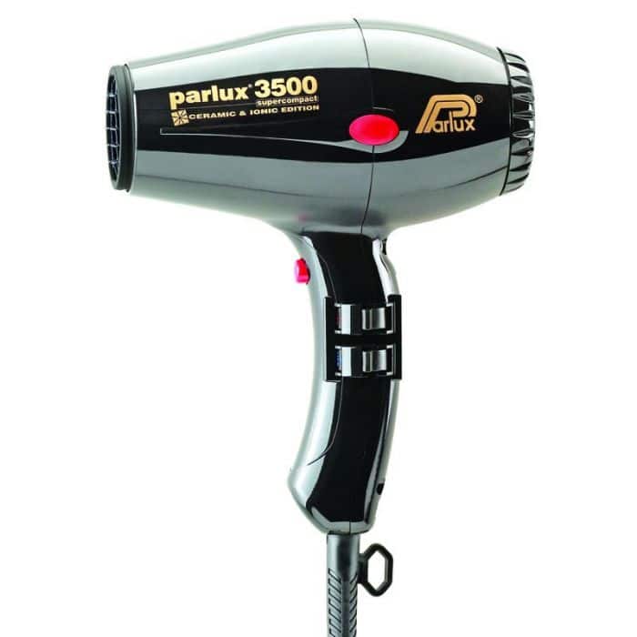 Parlux 3500 SuperCompact Ionic Ceramic Edition Black Hairdryer (2000w)