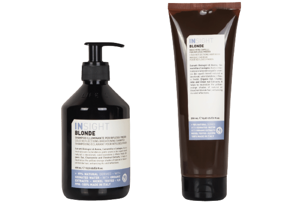 insight blonde shampoo prevent brassiness