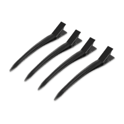 Denman Sectioning Clips - Black (4 pack)