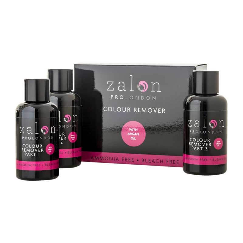 Zalon Pro London Colour Remover Single Application 3 x 50ml