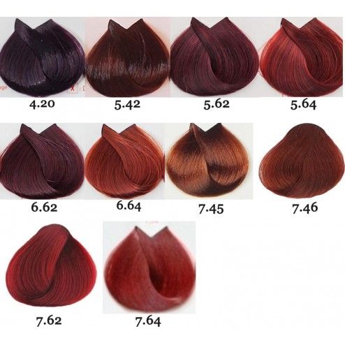 Majirel hair color 6.40 rubilane