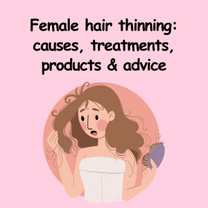 female hair thinning blog